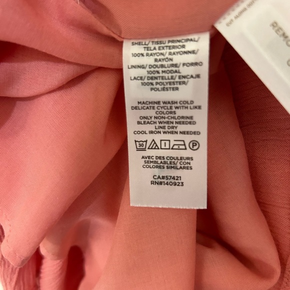 LOFT Butterfly Sleeve V Neck Flowy Swing Maxi Dress - Picture 6 of 6